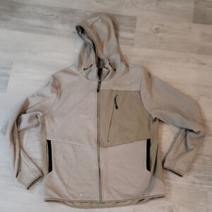 Champion Performance Jacket in Beige and Black